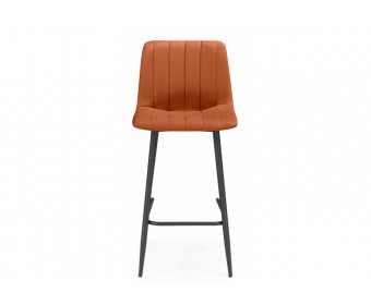 Полубарный стул Дани Мини терракотовый (zd 432) / черный