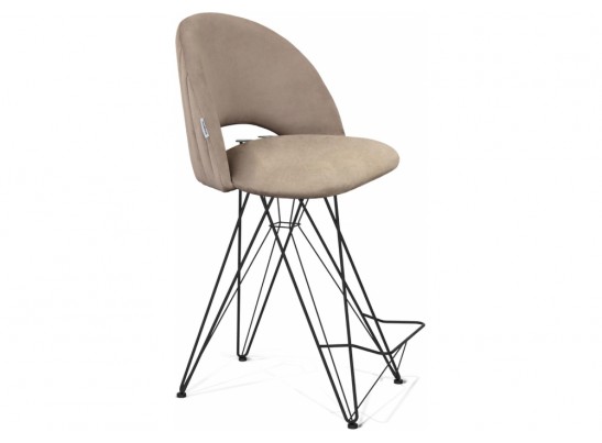 Полубарный стул SHT-ST34-1/S66-1 латте / чёрный муар в Кургане