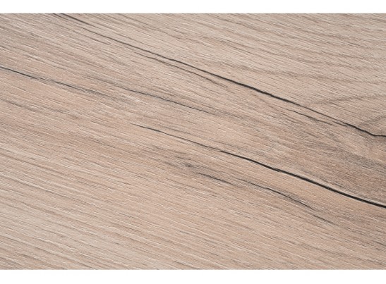 Стол Денвер Лофт 120 25 мм дуб делано светлый / черный матовый в Кургане