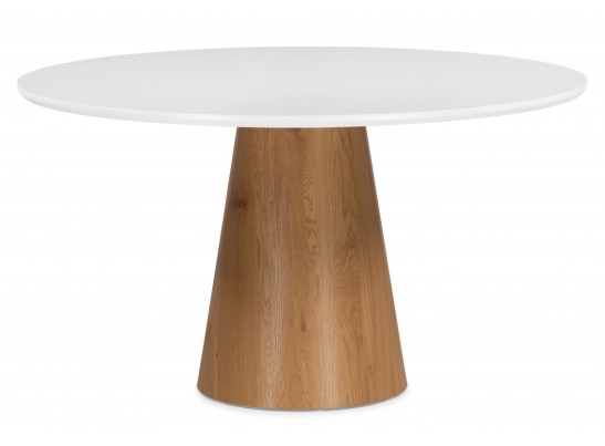 Стол Huge 120х75 white / brown в Кургане