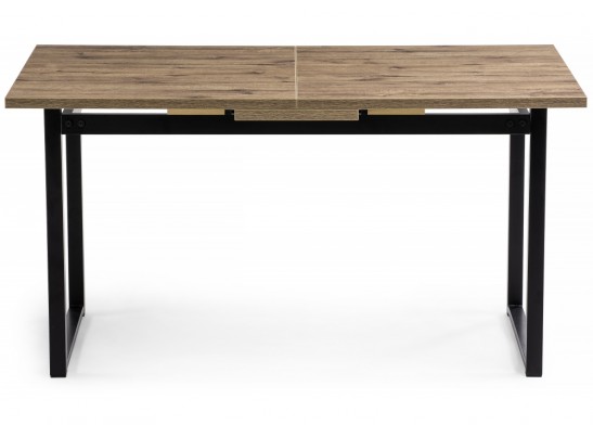 Стол Макта 140 дуб велингтон / черный матовый в Кургане