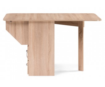 Стол-тумба 130,2х80,2х75,1 дуб сонома