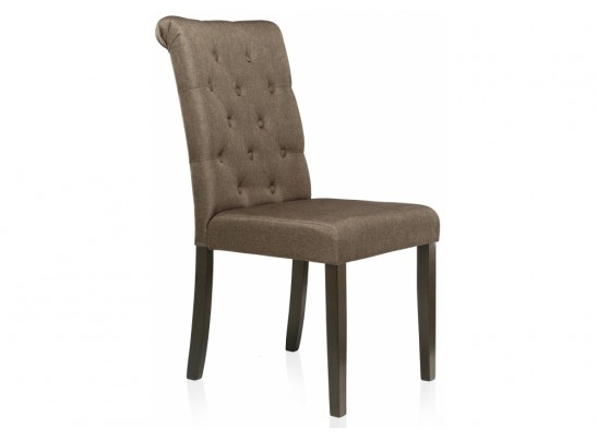 Стул Amelia dark walnut / fabric brown в Кургане