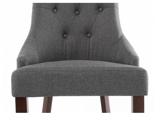 Стул Elegance dark walnut / fabric grey в Кургане