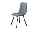Стул на металлокаркасе Bruk gray / black в Кургане