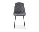 Стул на металлокаркасе Capri gray / black в Кургане