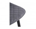 Стул на металлокаркасе Capri gray / black в Кургане