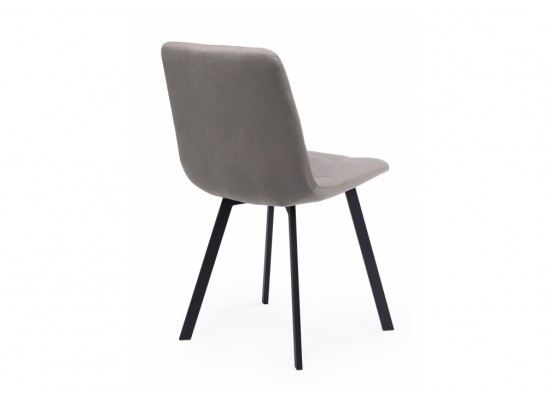 Стул на металлокаркасе Чилли латте / черный в Кургане