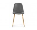 Стул на металлокаркасе Dabl dark gray / gold в Кургане