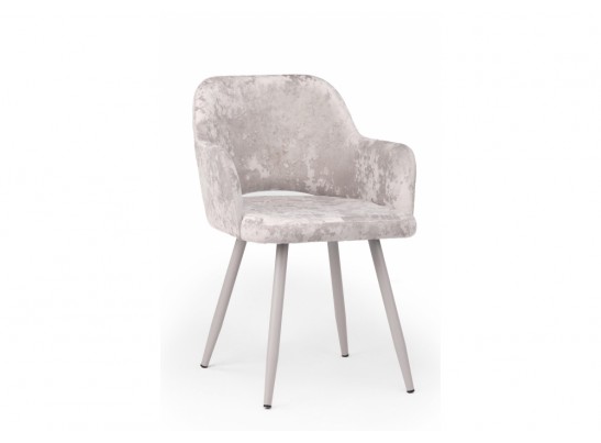 Стул на металлокаркасе Эолин латте (simple 008) / серый в Кургане