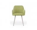 Стул на металлокаркасе Инфини зеленый (ocean 013) / серый в Кургане