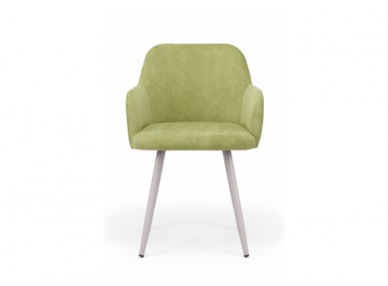 Стул на металлокаркасе Инфини зеленый (ocean 013) / серый в Кургане