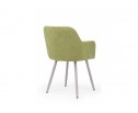 Стул на металлокаркасе Инфини зеленый (ocean 013) / серый в Кургане