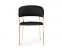 Стул на металлокаркасе Kamelia black / gold в Кургане