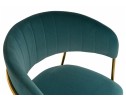 Стул на металлокаркасе Kamelia green / gold в Кургане
