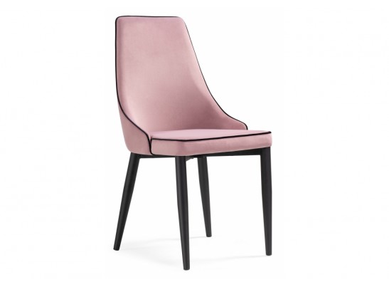 Стул на металлокаркасе Kora 1 light purple / black в Кургане