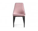 Стул на металлокаркасе Kora 1 light purple / black в Кургане