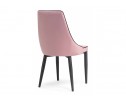 Стул на металлокаркасе Kora 1 light purple / black в Кургане