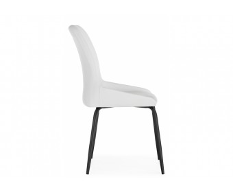 Стул на металлокаркасе Lado white / black