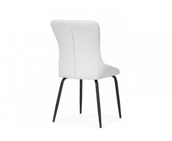 Стул на металлокаркасе Lado white / black