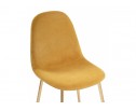 Стул на металлокаркасе Lilu 1 yellow / gold в Кургане