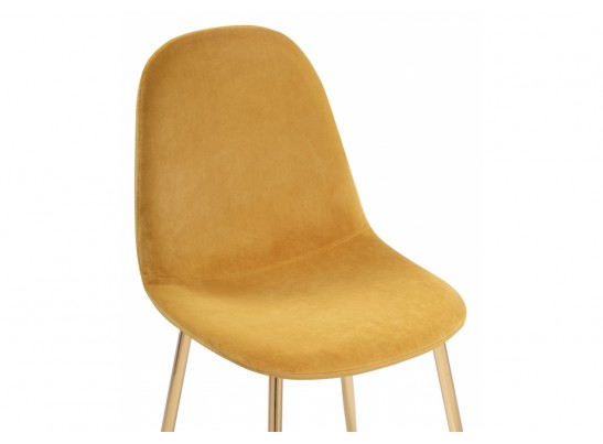 Стул на металлокаркасе Lilu 1 yellow / gold в Кургане