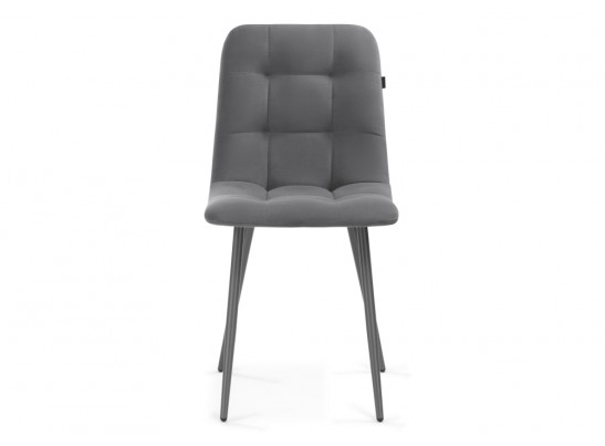 Стул на металлокаркасе Нора темно-серый / серый в Кургане