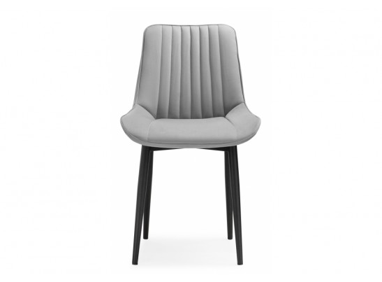 Стул на металлокаркасе Седа К светло-серый / черный в Кургане