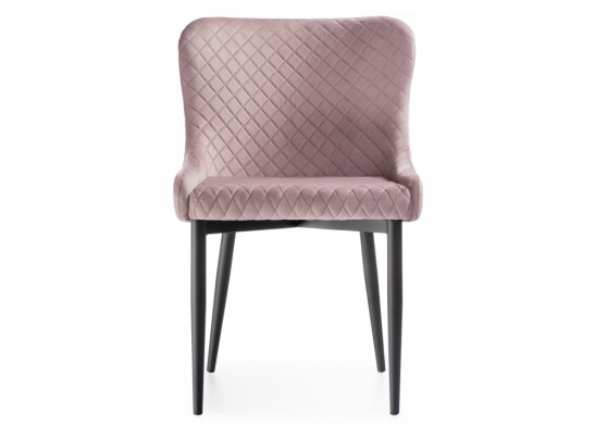 Стул на металлокаркасе Teo light purple / black в Кургане