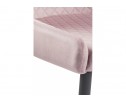 Стул на металлокаркасе Teo light purple / black в Кургане
