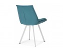 Стул на металлокаркасе Тува бирюзовый / белый каркас в Кургане