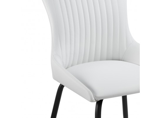 Стул на металлокаркасе Lado white / black в Кургане