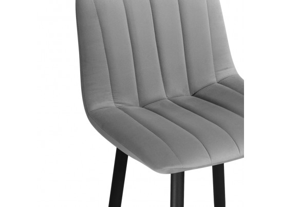 Полубарный стул Дани темно-серый 32 / черный в Кургане