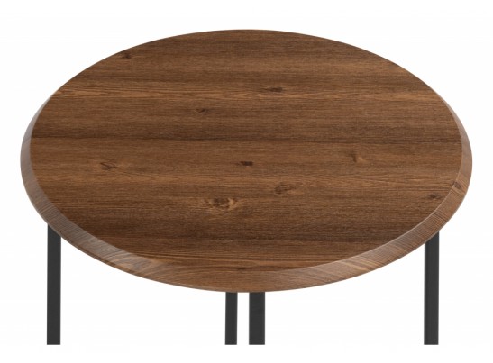 Журнальный столик Грейс орех кантри / черный в Кургане