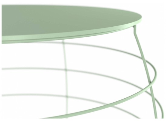 Журнальный столик SHT-CT77 бразо / мятный в Кургане