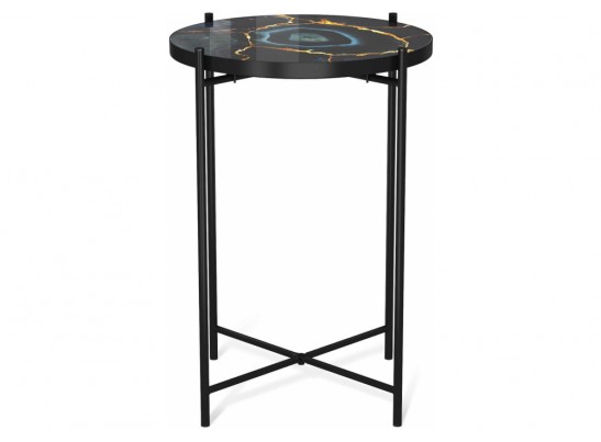 Журнальный столик SHT-CT8-3 титановый кварц / черный муар в Кургане