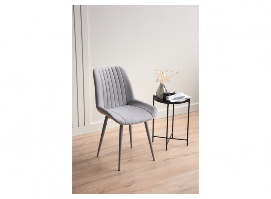 Стул на металлокаркасе Седа светло-серый (zd 960) / серый в Кургане