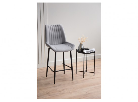 Полубарный стул Седа светло-серый (zd 960) / черный в Кургане