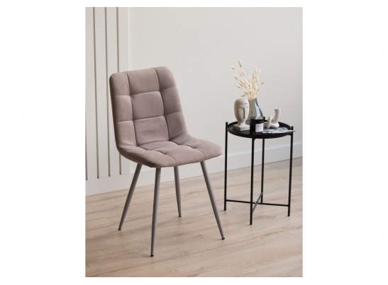 Стул на металлокаркасе Чилли латте / серый в Кургане