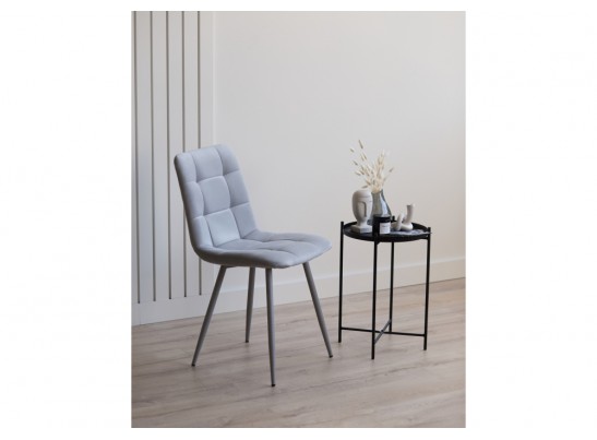 Стул на металлокаркасе Чилли светло-серый / серый в Кургане