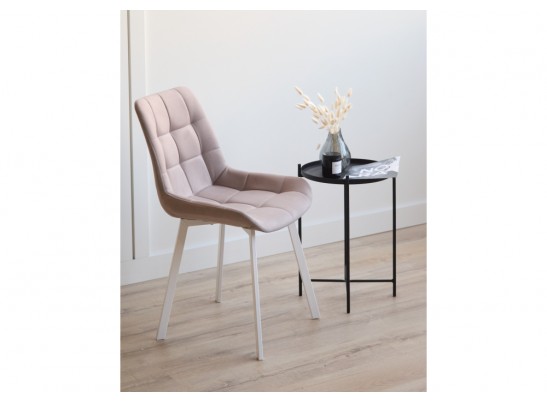 Стул на металлокаркасе Челси 360 П латте (zd 290) / белый в Кургане