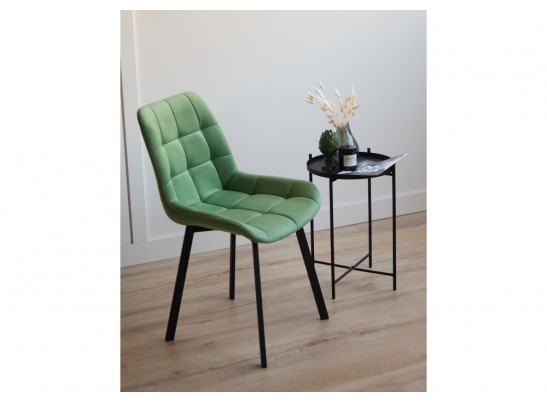 Стул на металлокаркасе Челси П фисташковый (zd 651) / черный в Кургане