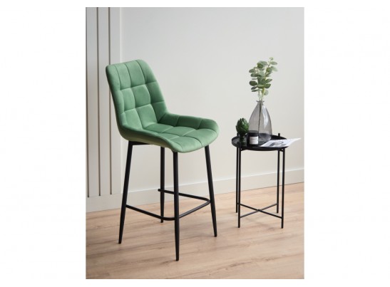 Полубарный стул Челси 360 фисташковый (zd 651) / черный в Кургане