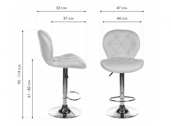 Барный стул Prima бежевый в Кургане