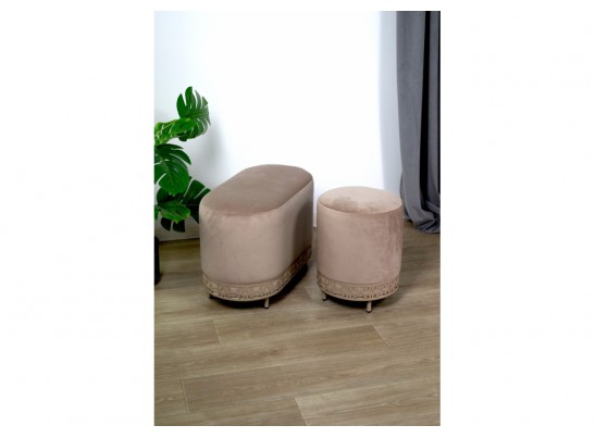 Банкетка Sheffilton SHT-B21-1 Латте/кофейный в Кургане