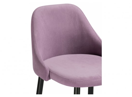 Барный стул Джама лавандовый / черный матовый в Кургане