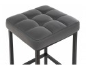 Барный стул Лофт темно-серый / черный матовый в Кургане