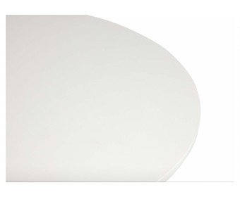 Деревянный стол Барел 89 белый / золото