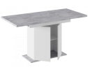Деревянный стол Carla белый / цемент светлый в Кургане