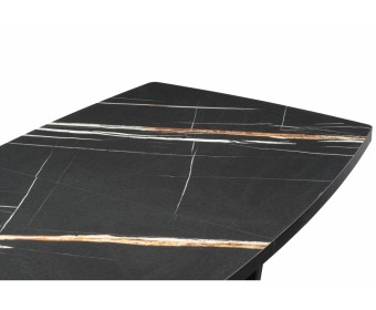 Деревянный стол Эудес sahara noir / черный